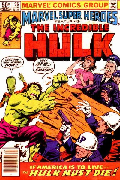 Marvel Super-Heroes 1967 Series #96