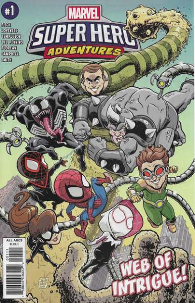 Marvel Super Hero Adventures: Web of Intrigue #1