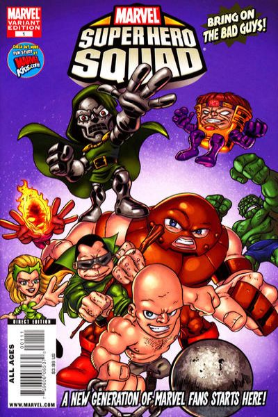 Marvel Super Hero Squad: Hero Up! #1