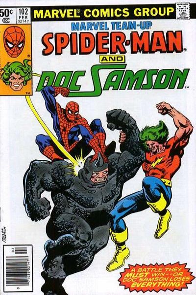 Marvel Team-Up 1972 Series #102