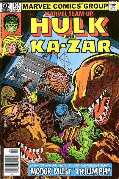 Marvel Team-Up 1972 Series #104