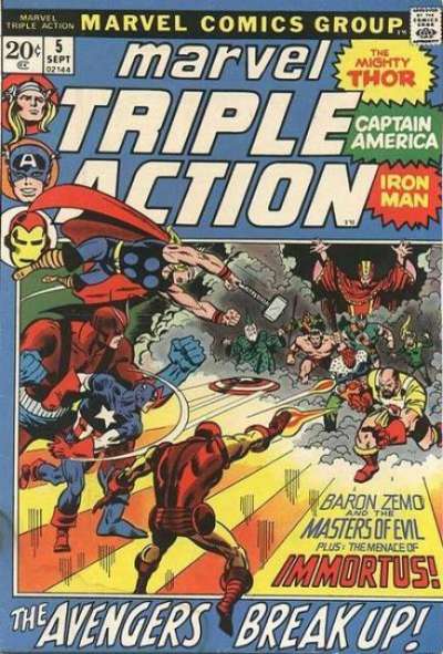 Marvel Triple Action 1972 Series #5
