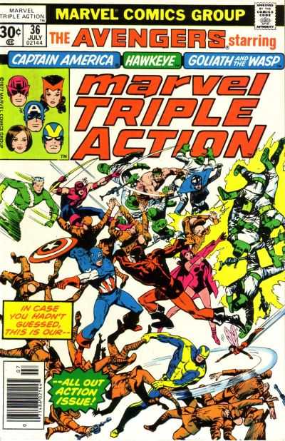Marvel Triple Action 1972 Series #36