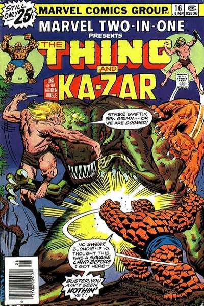 Marvel Two-In-One 1974 Series #16