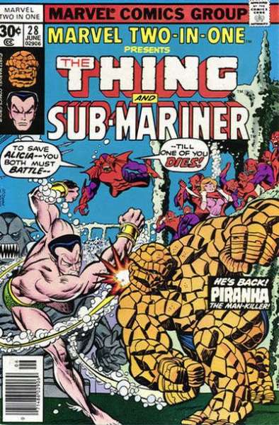 Marvel Two-In-One 1974 Series #28