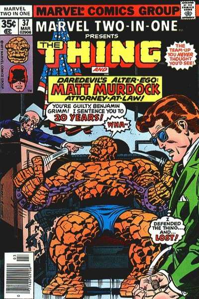 Marvel Two-In-One 1974 Series #37