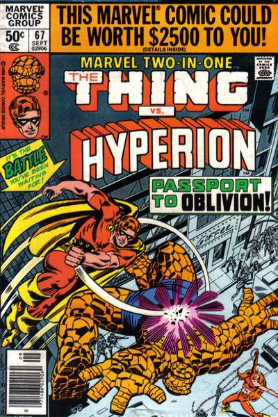 Marvel Two-In-One 1974 Series #67
