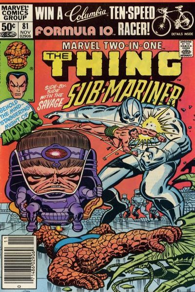 Marvel Two-In-One 1974 Series #81