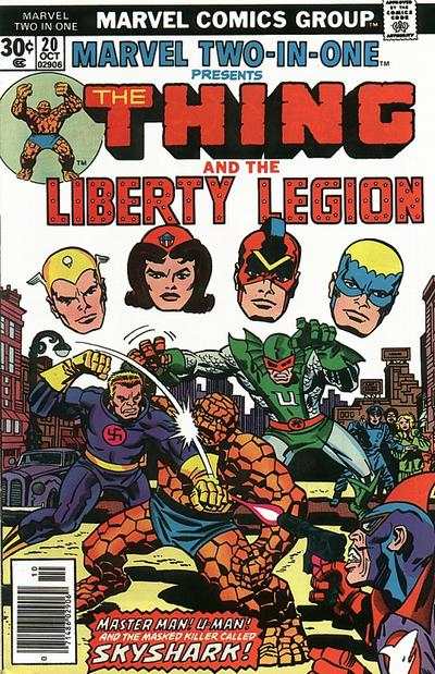 Marvel Two-In-One 1974 Series #20