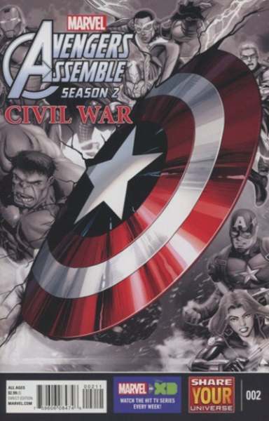 Marvel Universe Avengers Assemble: Civil War #2