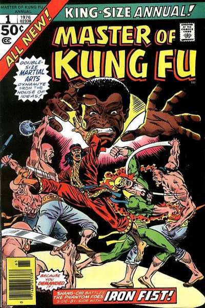 Master of Kung Fu 1974 Series Annual #1