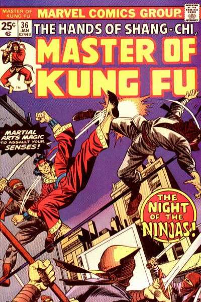 Master of Kung Fu 1974 Series #36