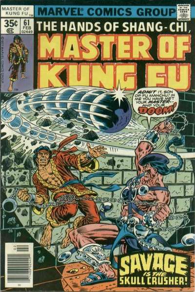 Master of Kung Fu 1974 Series #61