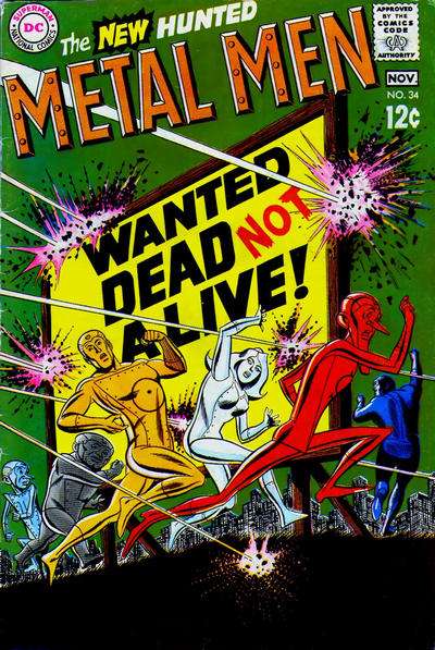 Metal Men 1963 Series #34