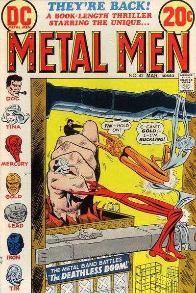 Metal Men 1963 Series #42