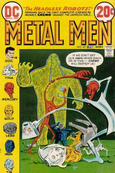 Metal Men 1963 Series #43