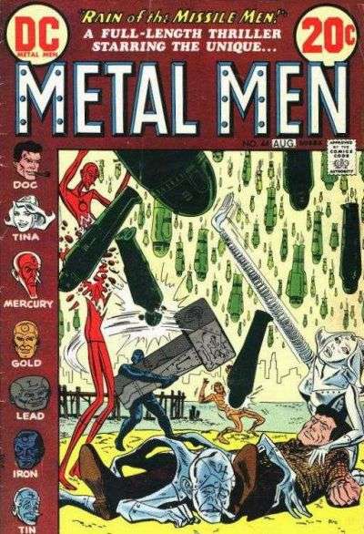 Metal Men 1963 Series #44