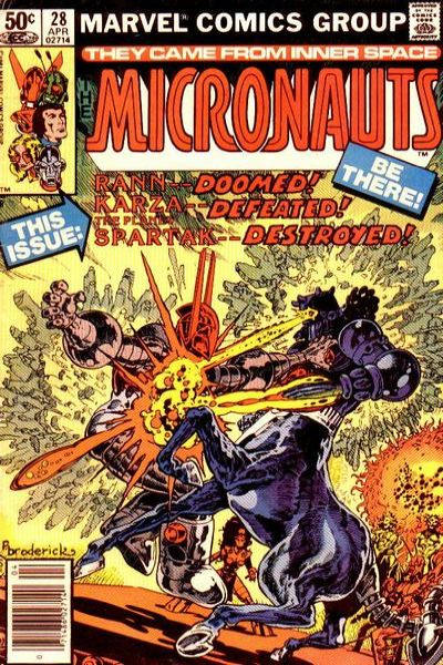 Micronauts 1979 Series #28