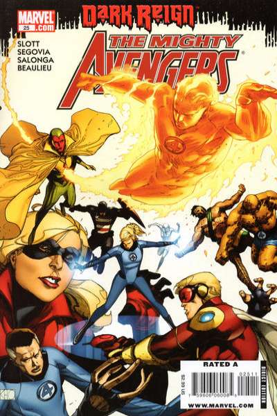 Mighty Avengers 2007 Series #25