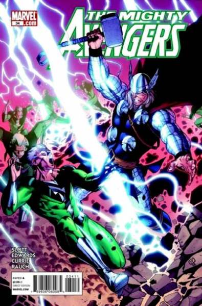 Mighty Avengers 2007 Series #34
