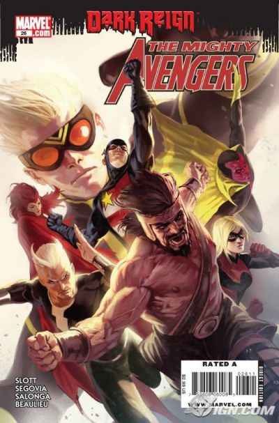 Mighty Avengers 2007 Series #26