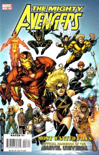 Mighty Avengers 2007 Series Most Wanted Files #1