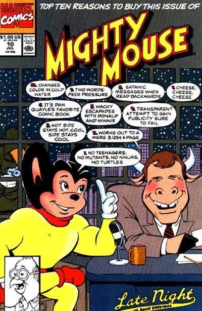 Mighty Mouse 1990 Series #10
