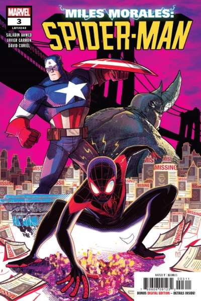 Miles Morales: Spider-Man 2019 Series #3