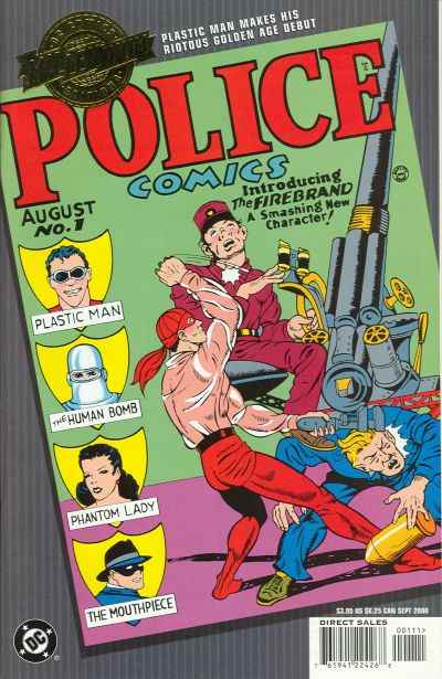 Millennium Edition Police Comics #1