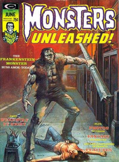 Monsters Unleashed 1973 Series #6