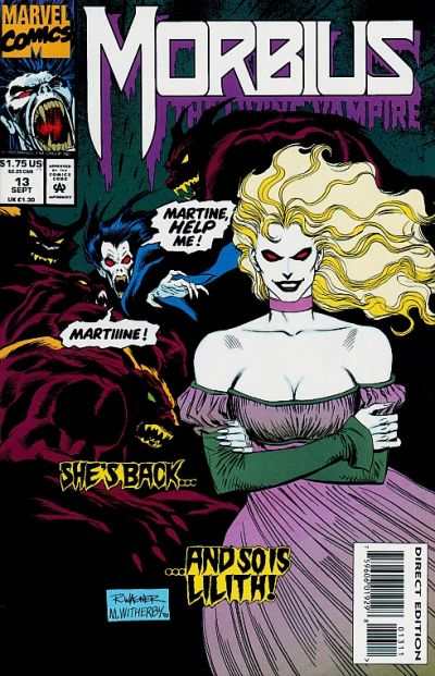 Morbius: The Living Vampire 1992 Series #13
