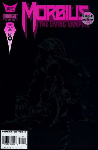 Morbius: The Living Vampire 1992 Series #16
