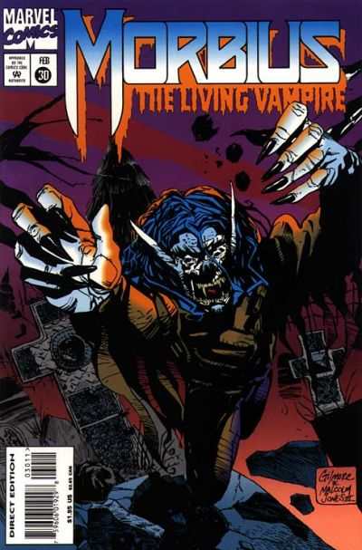 Morbius: The Living Vampire 1992 Series #30