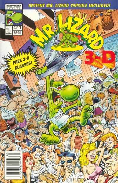 Mr. Lizard in 3-D #1
