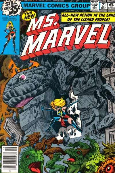 Ms. Marvel 1977 Series #21