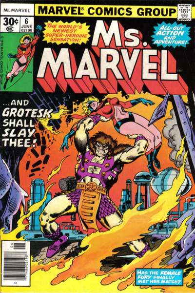Ms. Marvel 1977 Series #6