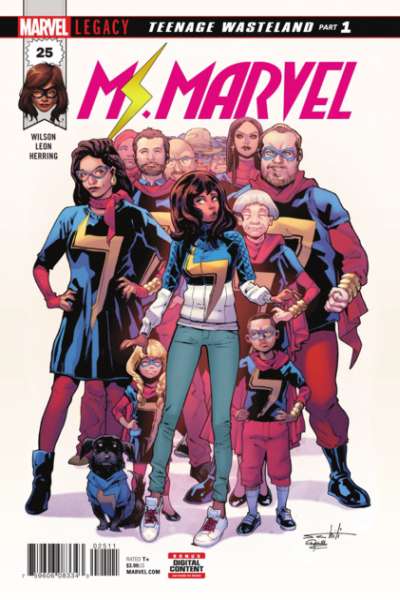 Ms. Marvel 2016 Series #25