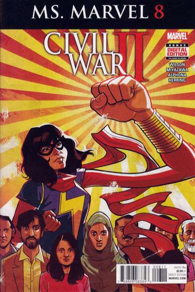 Ms. Marvel 2016 Series #8