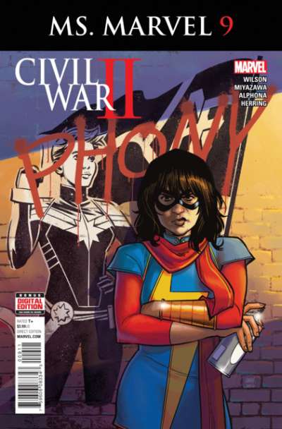 Ms. Marvel 2016 Series #9