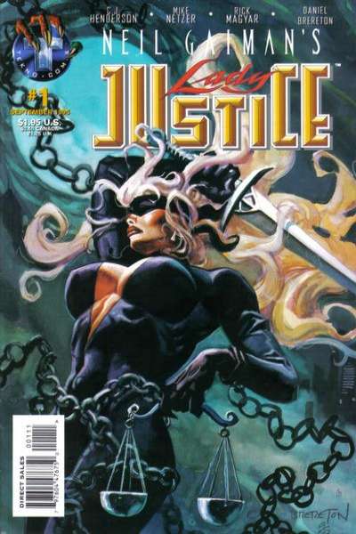 Neil Gaiman's Lady Justice 1995 Series #1