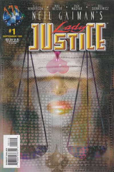 Neil Gaiman's Lady Justice 1995 Series #1