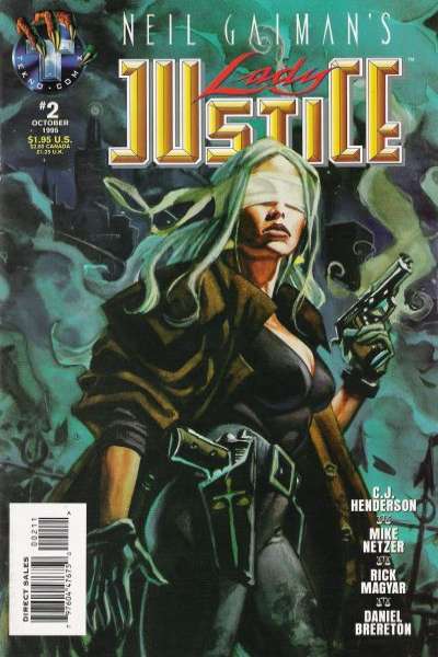 Neil Gaiman's Lady Justice 1995 Series #2