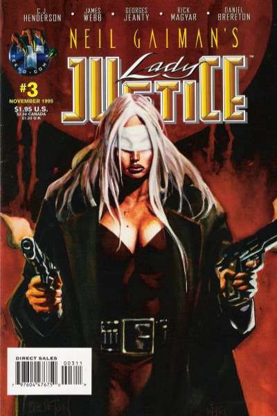 Neil Gaiman's Lady Justice 1995 Series #3