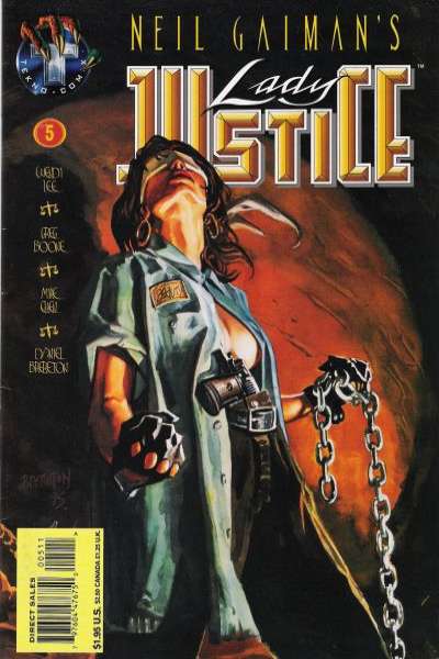 Neil Gaiman's Lady Justice 1995 Series #5
