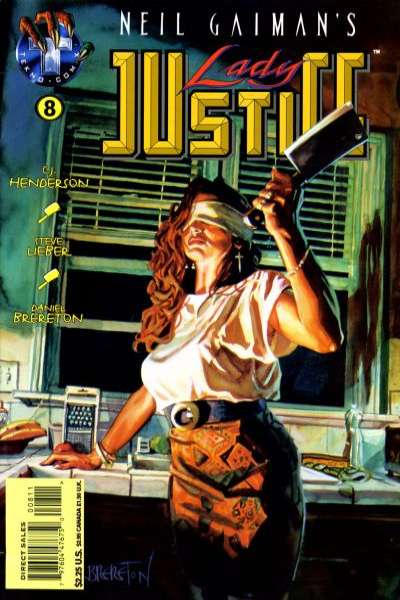Neil Gaiman's Lady Justice 1995 Series #8