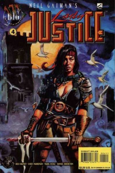 Neil Gaiman's Lady Justice 1996 Series #4