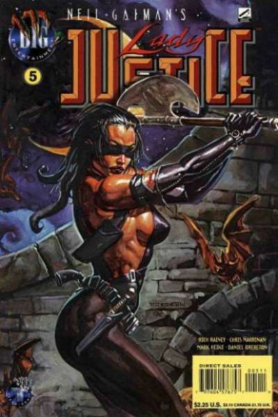 Neil Gaiman's Lady Justice 1996 Series #5