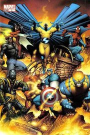 New Avengers 2005 Series Quesada cover #1