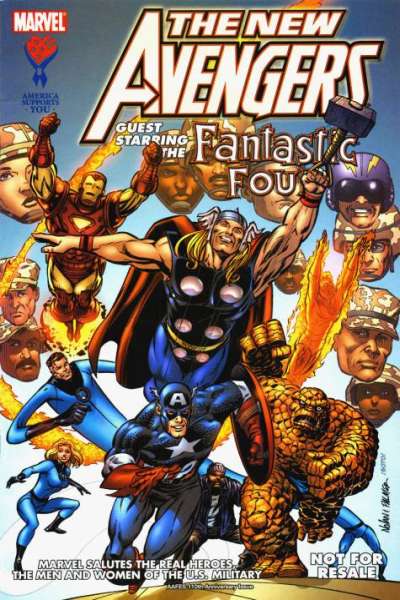 New Avengers 2005 Series Pot of Gold AAFES Variant #1
