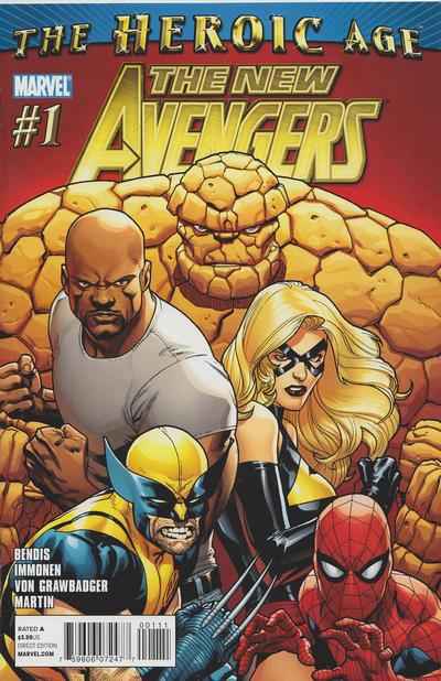 New Avengers 2010 Series #1